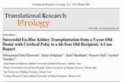 Successful En-Bloc Kidney Transplantation from a 5-year-Old Donor with Cerebral Palsy to a 60-Year Old Recipient: A Case Report
